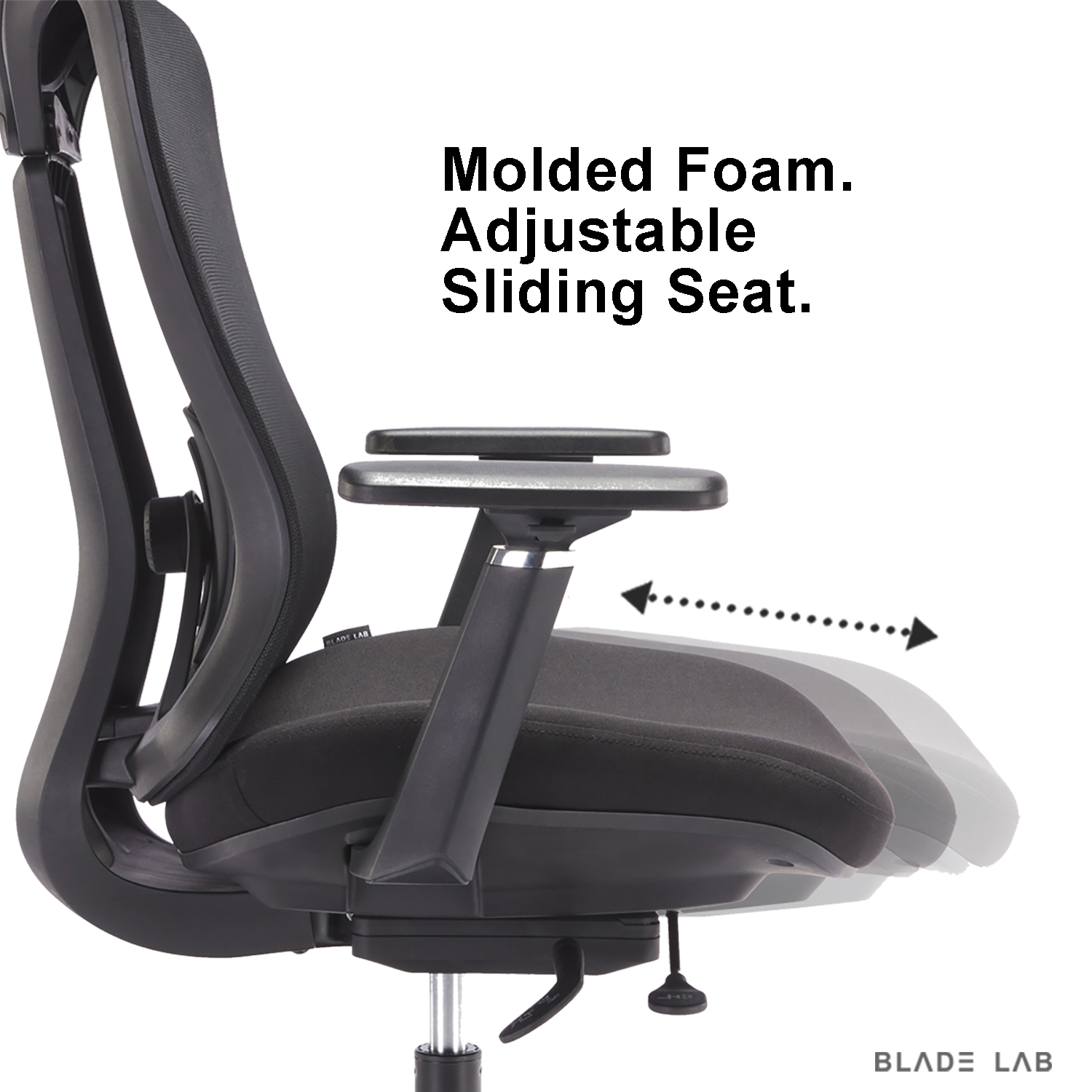BLADE LAB Lab14 Ergonomic Adjustable Mesh Office Chair | Shopee Malaysia