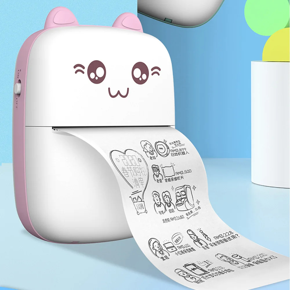 C9 MINI Portable Thermal Printer Wireless Label Memo Machine Bluetooth ...