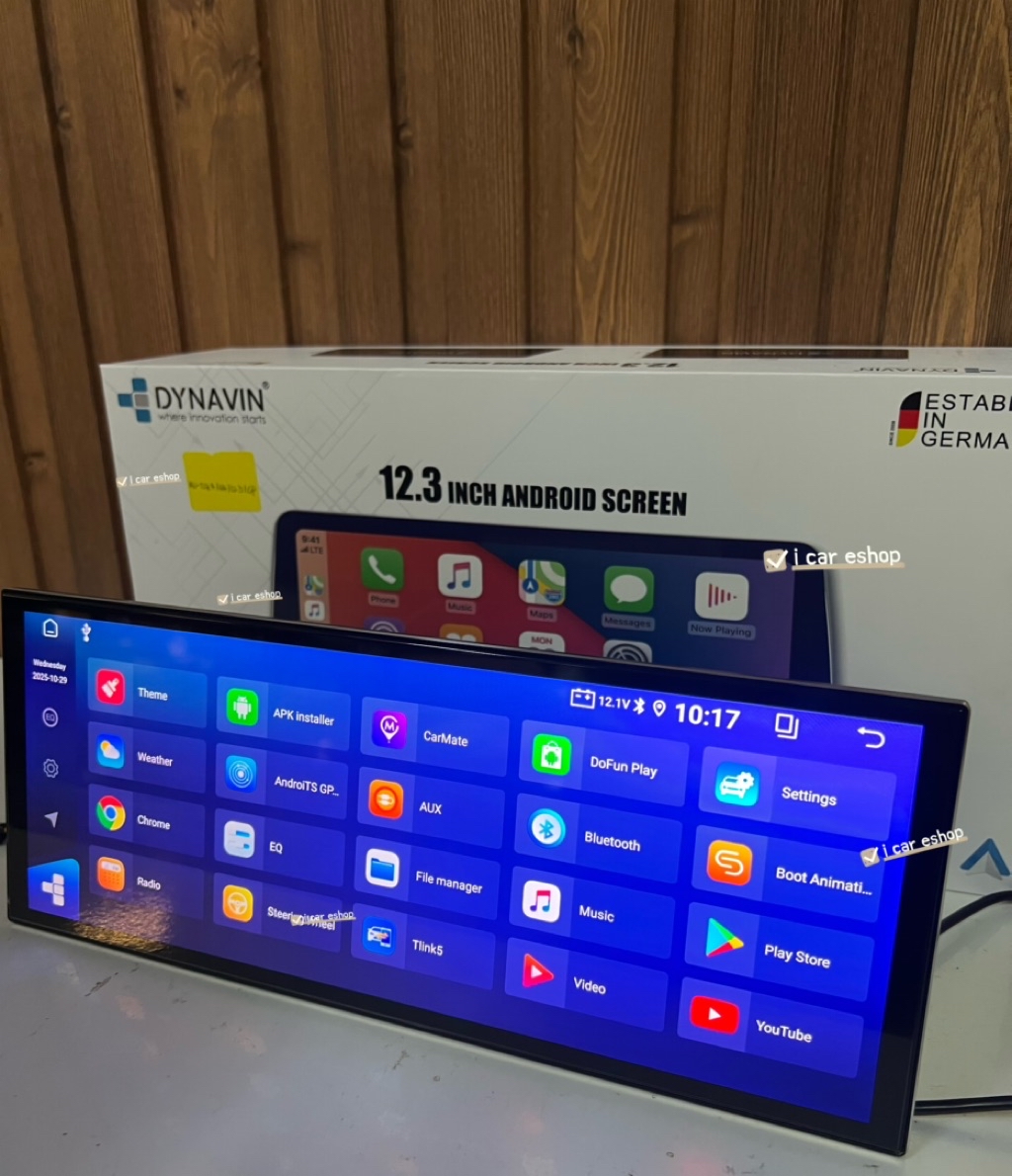 Dynavin 🇩🇪 12.3”inch 4+64gb slim aluminum panel 2k screen android ...