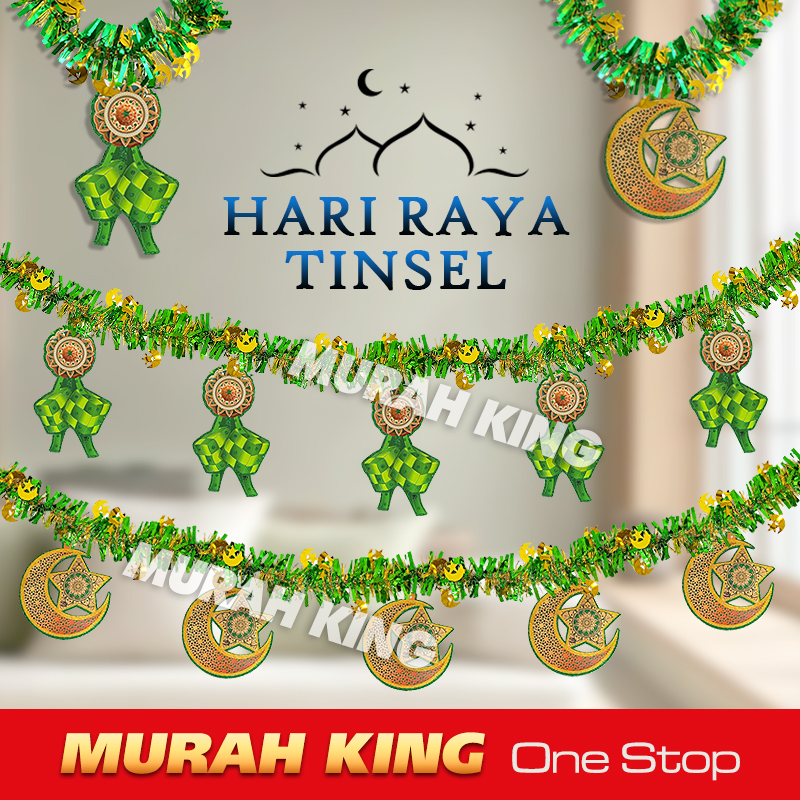 Hari Raya Tinsel /Hari Raya Banner / Hari Raya Decoration / Selamat ...
