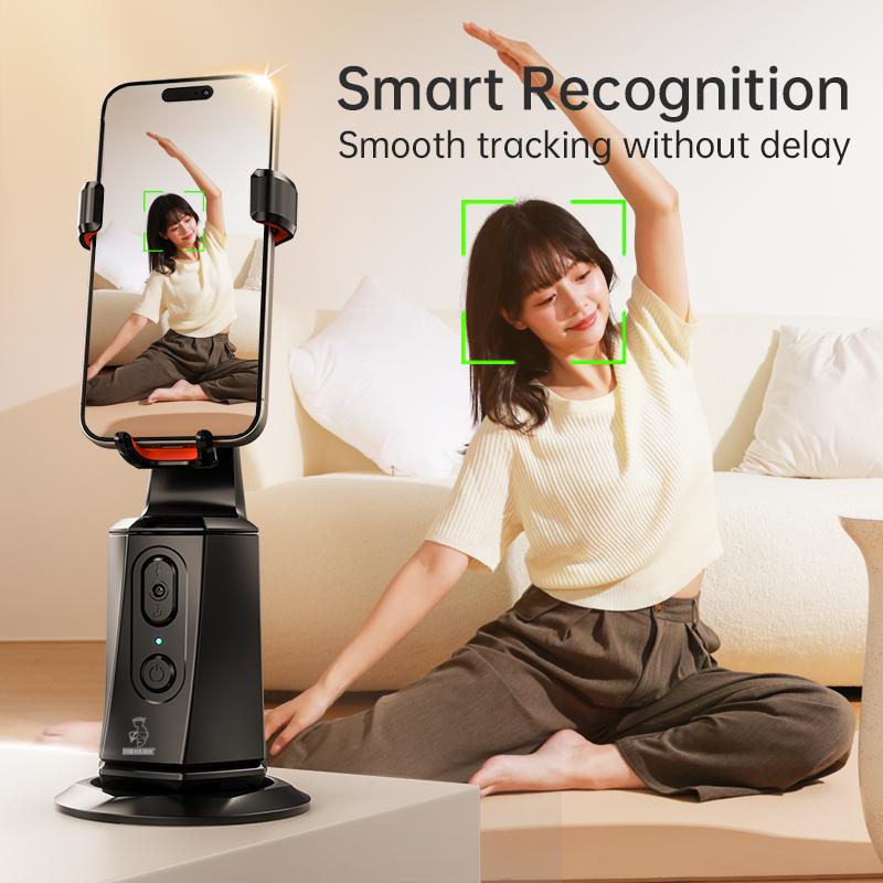 MOHAWK S1 AI Face Tracking Gimbal Stabilizer | 360° Auto Rotation ...