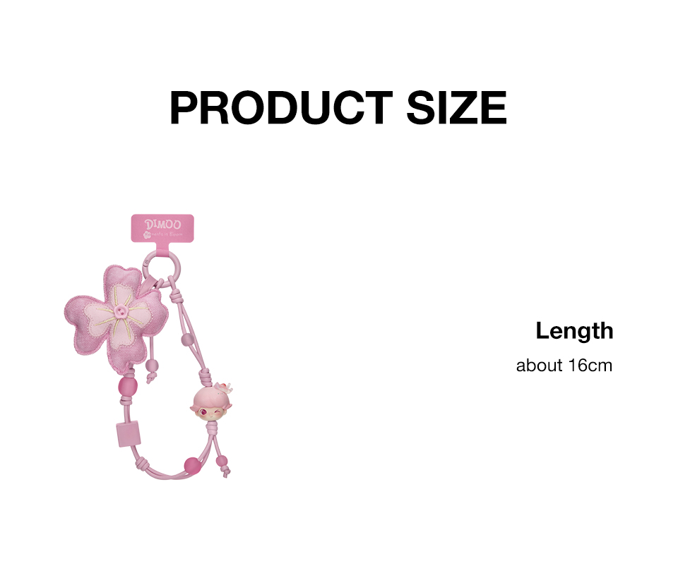 POP MART DIMOO Moments in Bloom Series-Decorative Charm Blind Box Phone ...