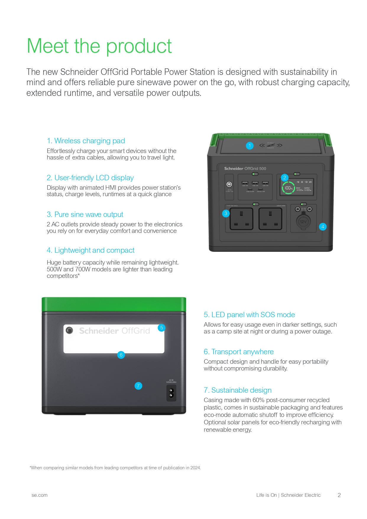 APC Schneider OffGrid PPS330-UK 332Wh / PPS730-UK 738Wh , 230v ...