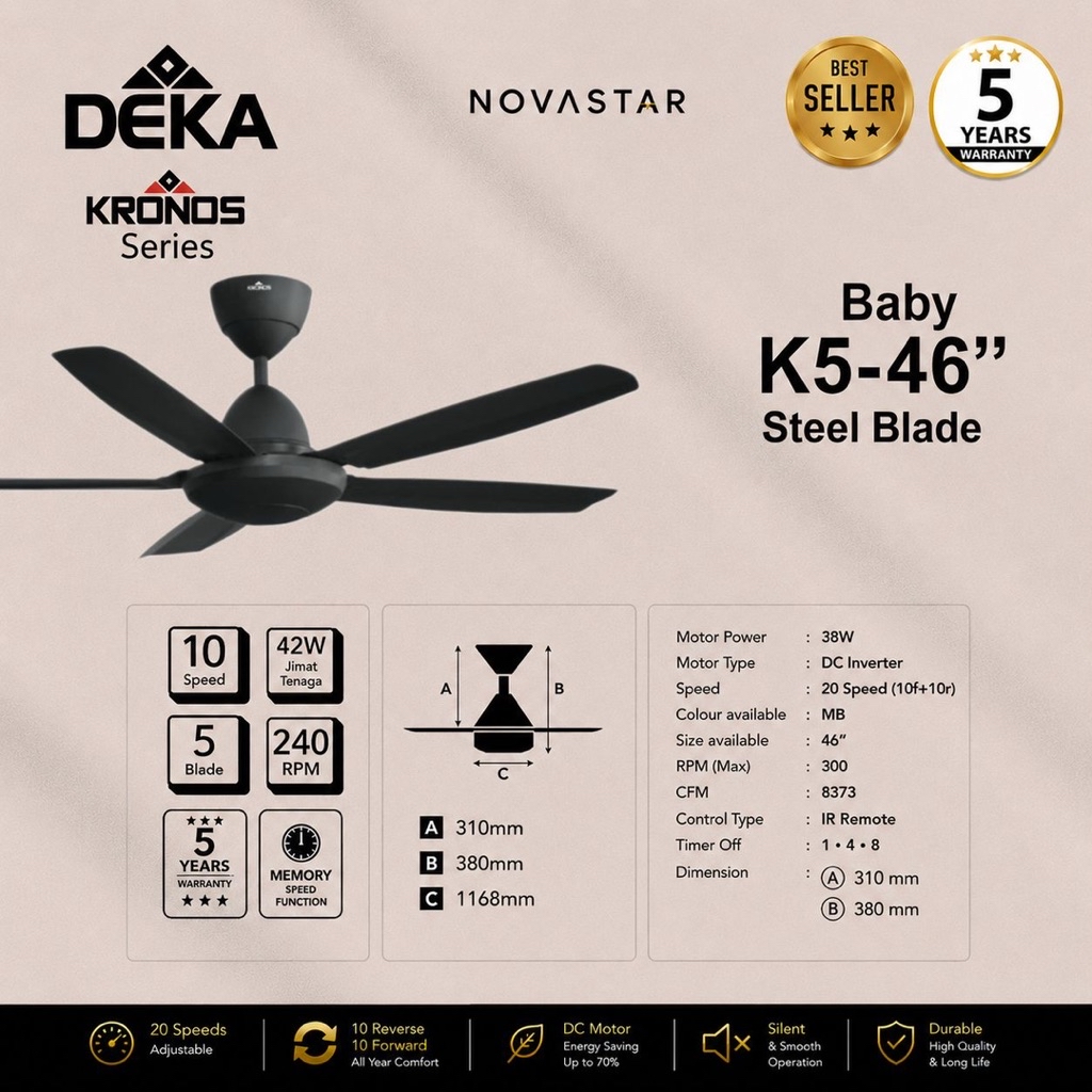 Deka Kronos K3 / K5 46