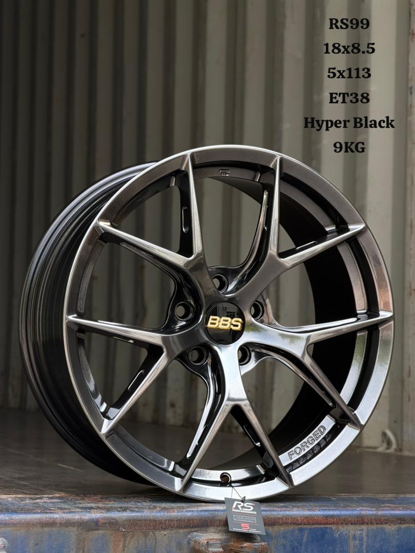 RS PERFORMANCE BBS FIR RS99 18''19” (FLOW FORMING) SPORT RIM/RIM KERETA ...
