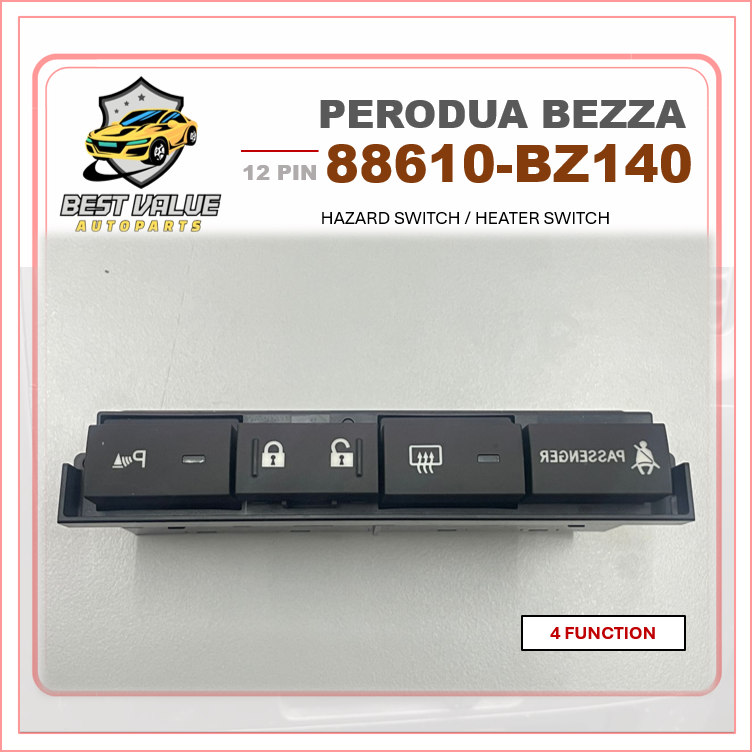PERODUA BEZZA ALL MODEL CENTER SWITCH HEATER SWITCH DOOR KEY LOCK ...