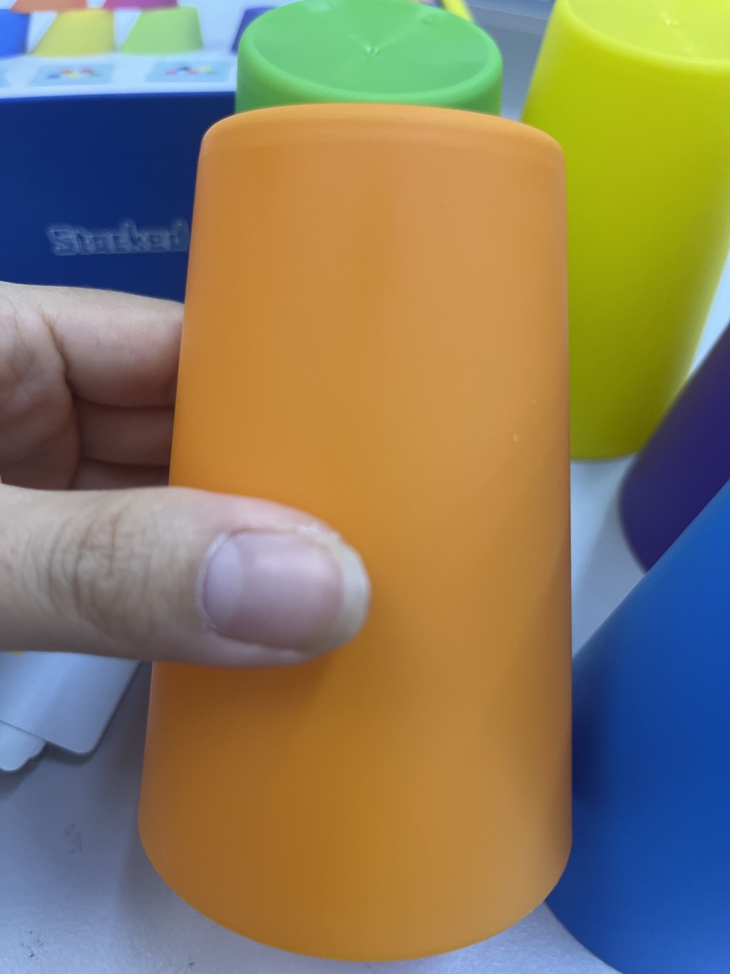 Stacking Cups Baby Educational Battle Speed Game Training Children ...