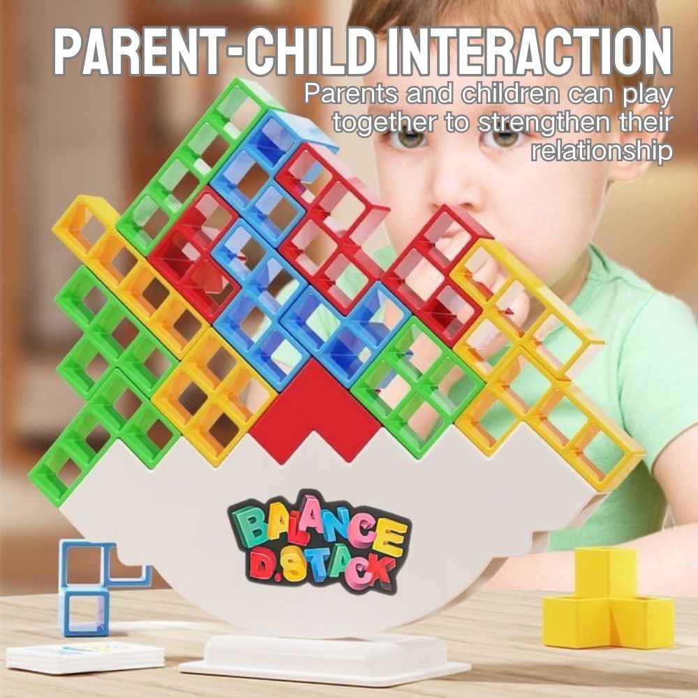 Children's Toys Tetris Stacked Building Blocks Three-Dimensional ...