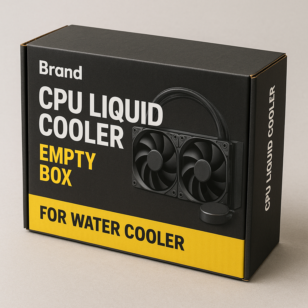 DeepCool Noctua 1stplayer Empty CPU Liquid Cooler Box Packaging ...