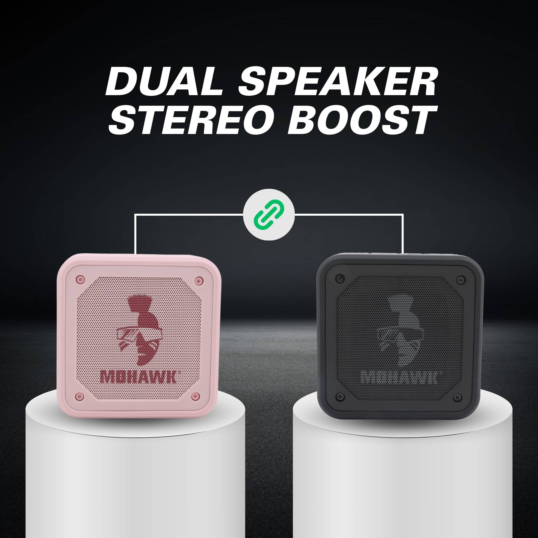 Mohawk Infinite Titan X1 Bluetooth Speaker Bass | Portable Mini Spiker ...
