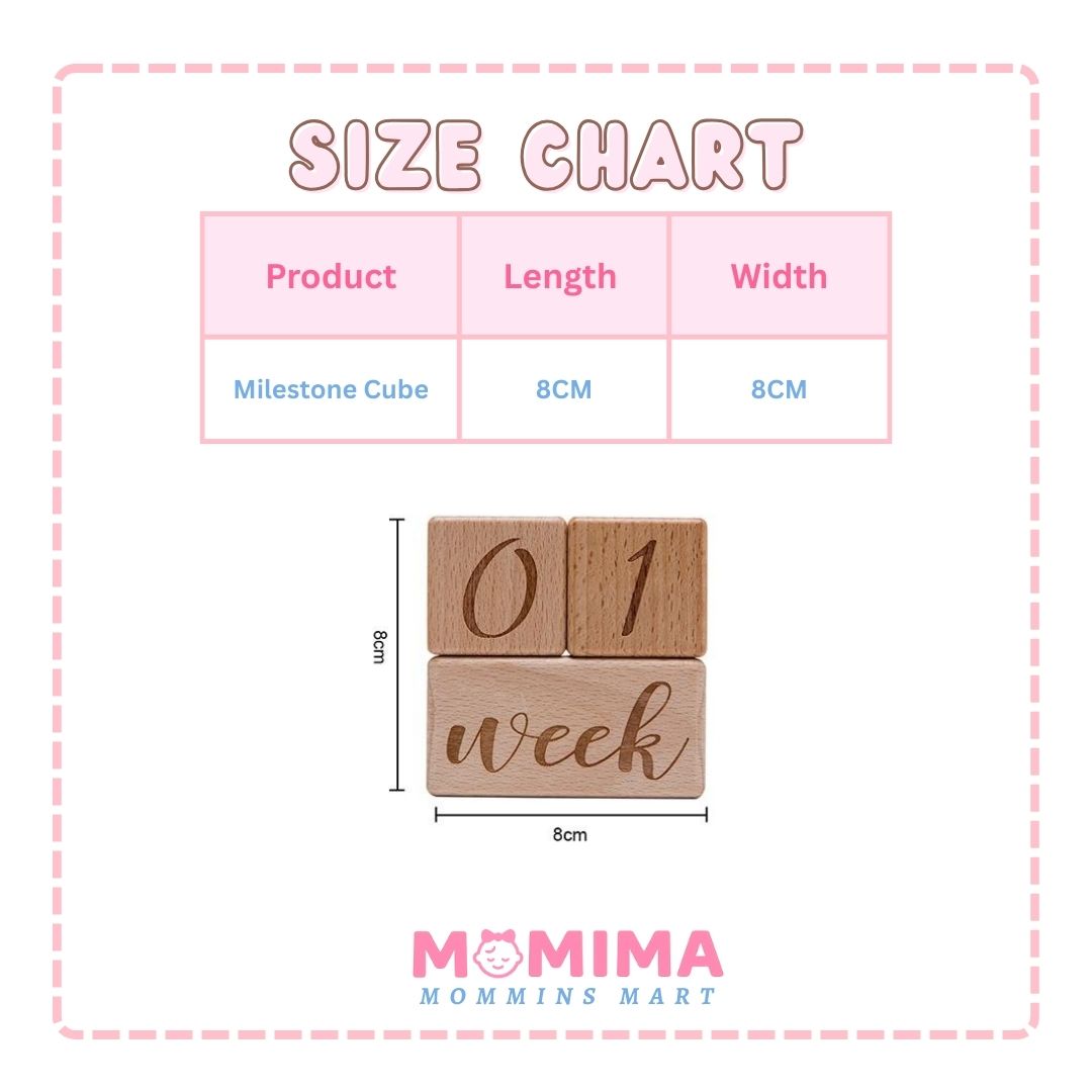 🇲🇾𝐑𝐄𝐀𝐃𝐘 𝐒𝐓𝐎𝐂𝐊🇲🇾 Wooden cube baby milestone newborn full moon photo ...