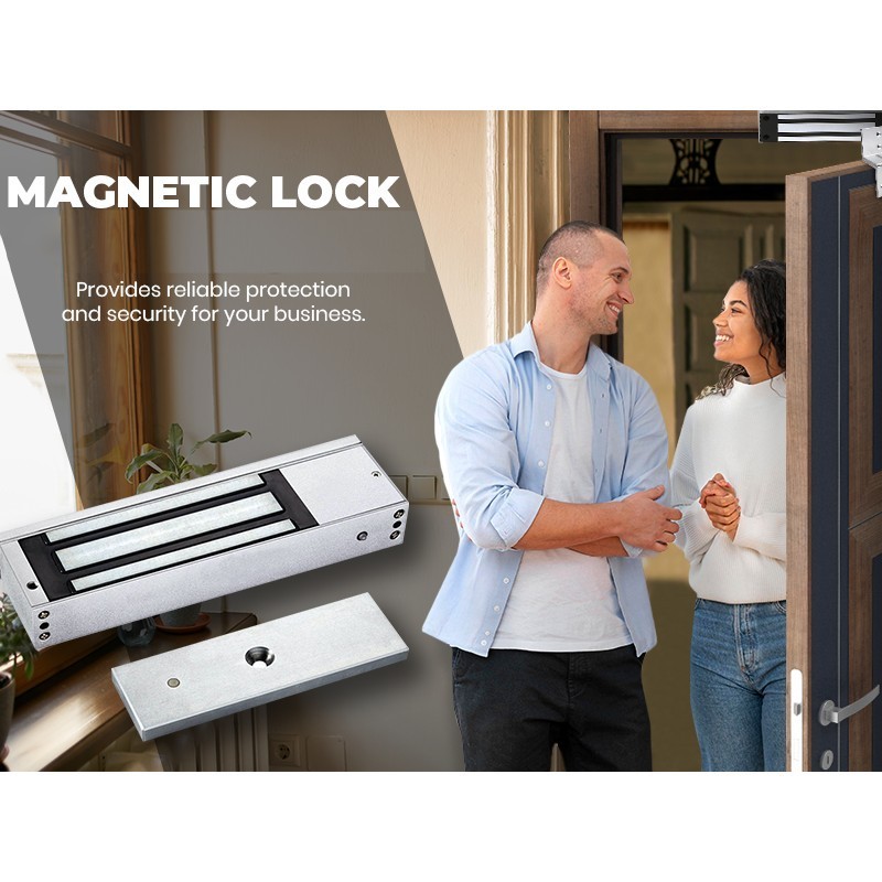 Single-Door Surface-Mounted Electromagnetic Lock Electrically ...