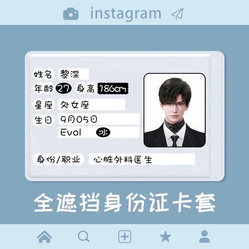 【READY STOCK】Funny Cartoon ID Card Holder｜Creative Transparent Cover ...