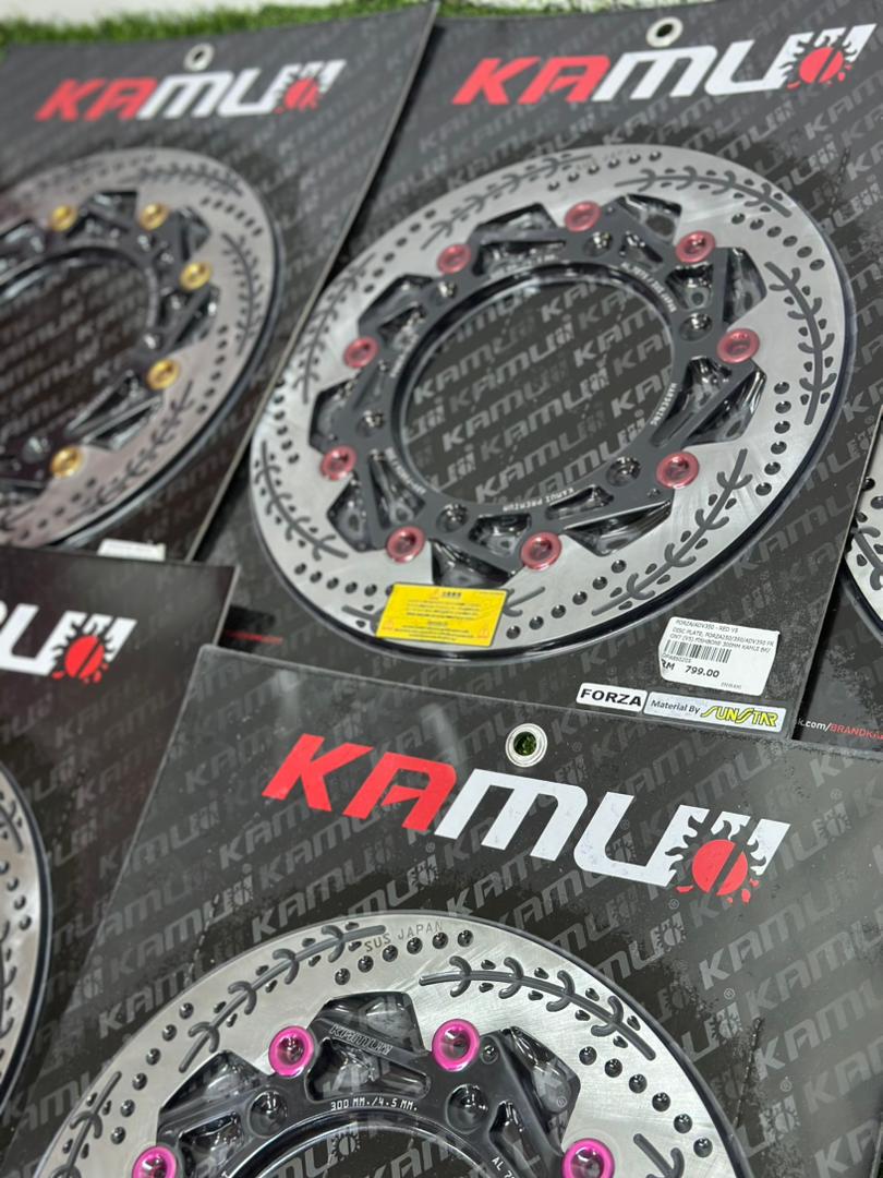 ORIGINAL THAILAND KAMUI DISC PLATE FORZA 250 350 ADV350 ADV FRONT 300MM ...