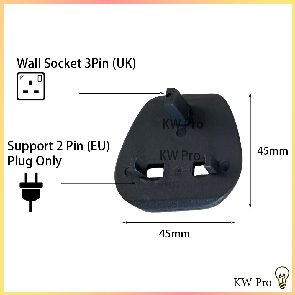 Plastic Safety Plug Key With Hole Socket 2 Pin | Shopee Malaysia