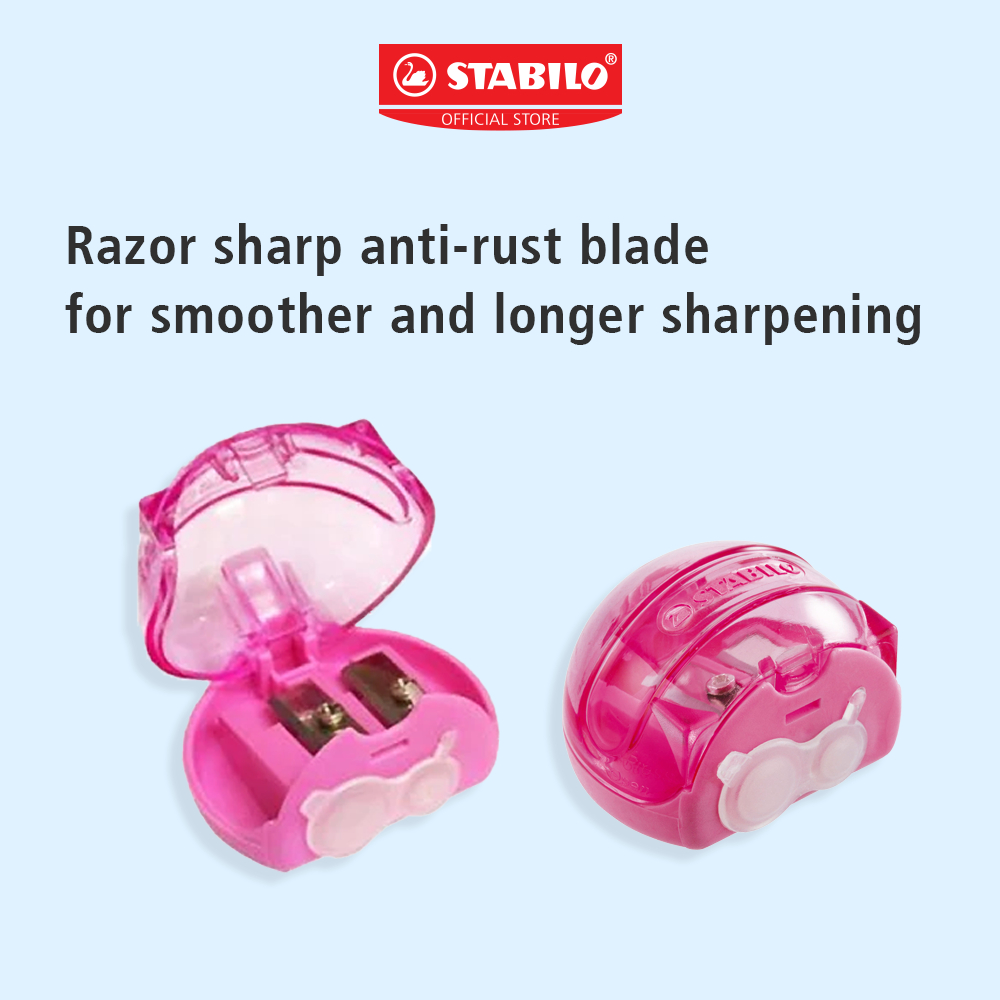 Sharpener - STABILO Twin Head Sharpener For Jumbo/Normal pencils in ...