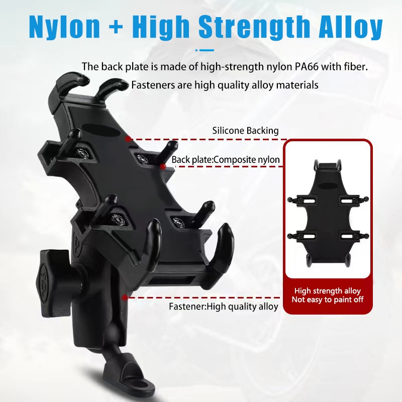 Vent Mount Holder For Becker Falk Medion TomTom GPS – 4-Claw Design