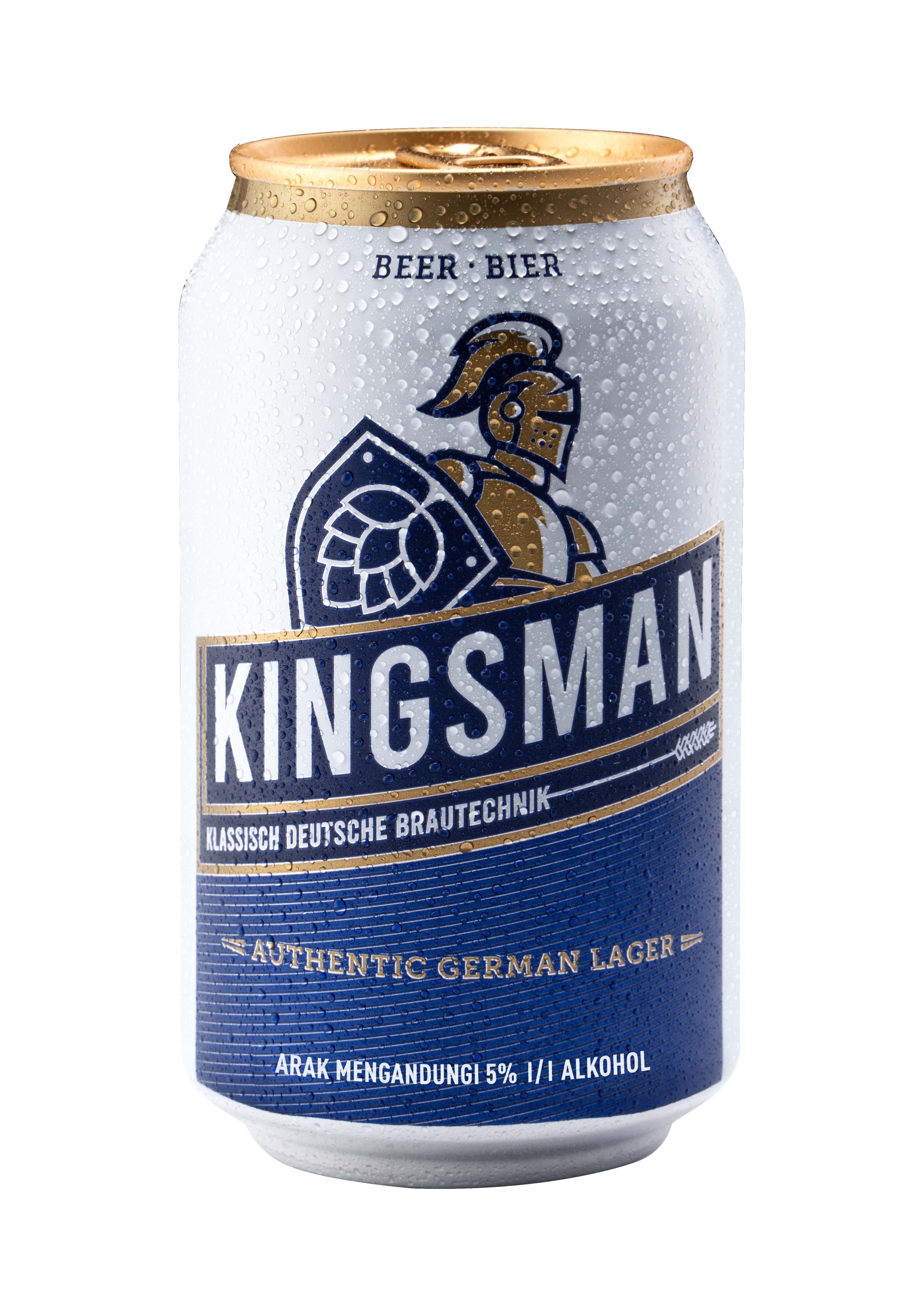 Kingsman Authentic German Lager 330ML (Expiry: April 2027) | Shopee ...