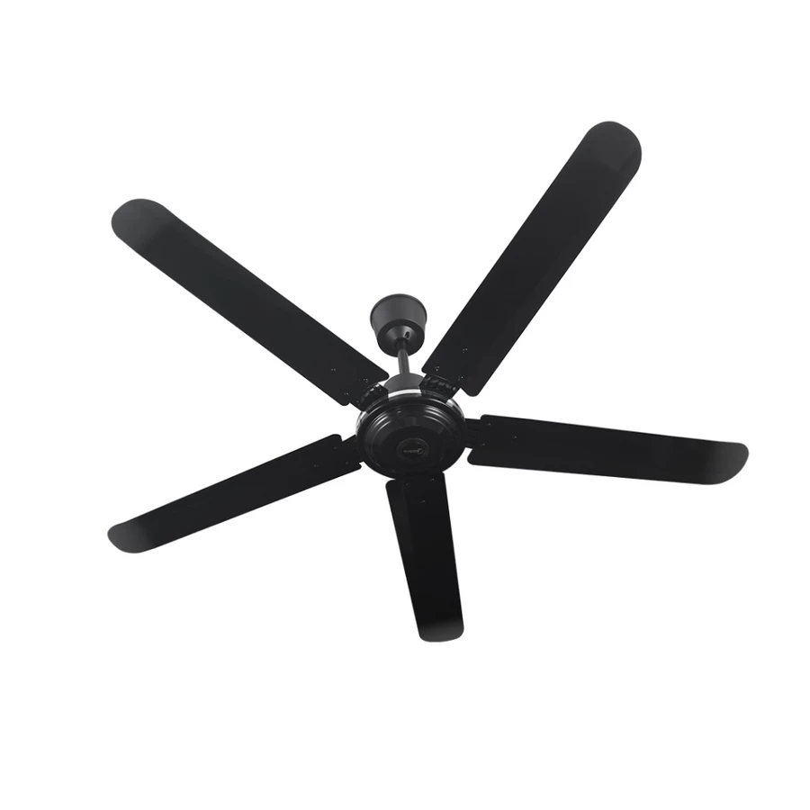 Midea 56 Inch Ceiling Fan 5 Blades MFC560M0BMK / Black / With 5 Speed ...