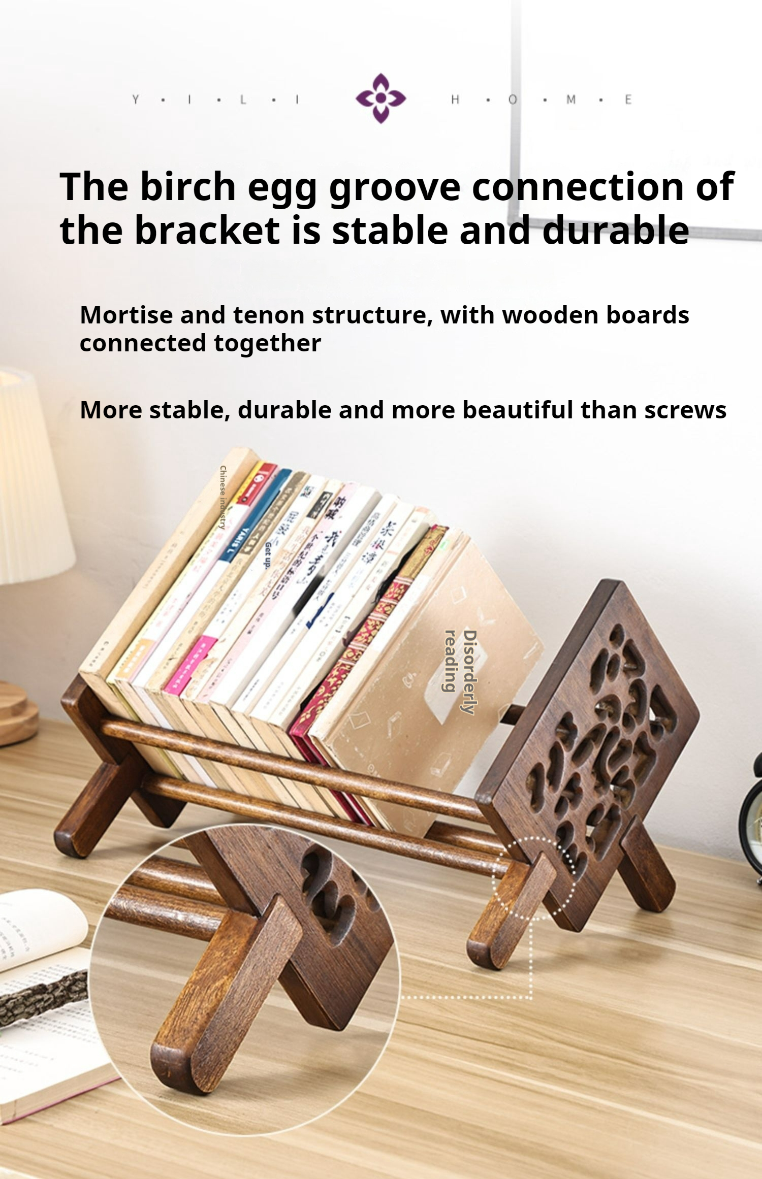 Teak Tabletop Bookshelf Recipe Bookshelf Magazine Rack CD Small ...