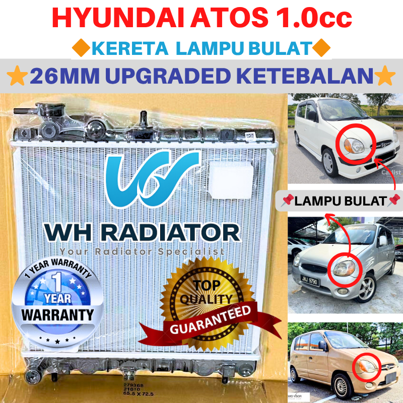 HYUNDAI ATOS 1.0/1.1 (26mm)DOUBLE LAYER TOP QUALITY AUTO/MANUAL ...