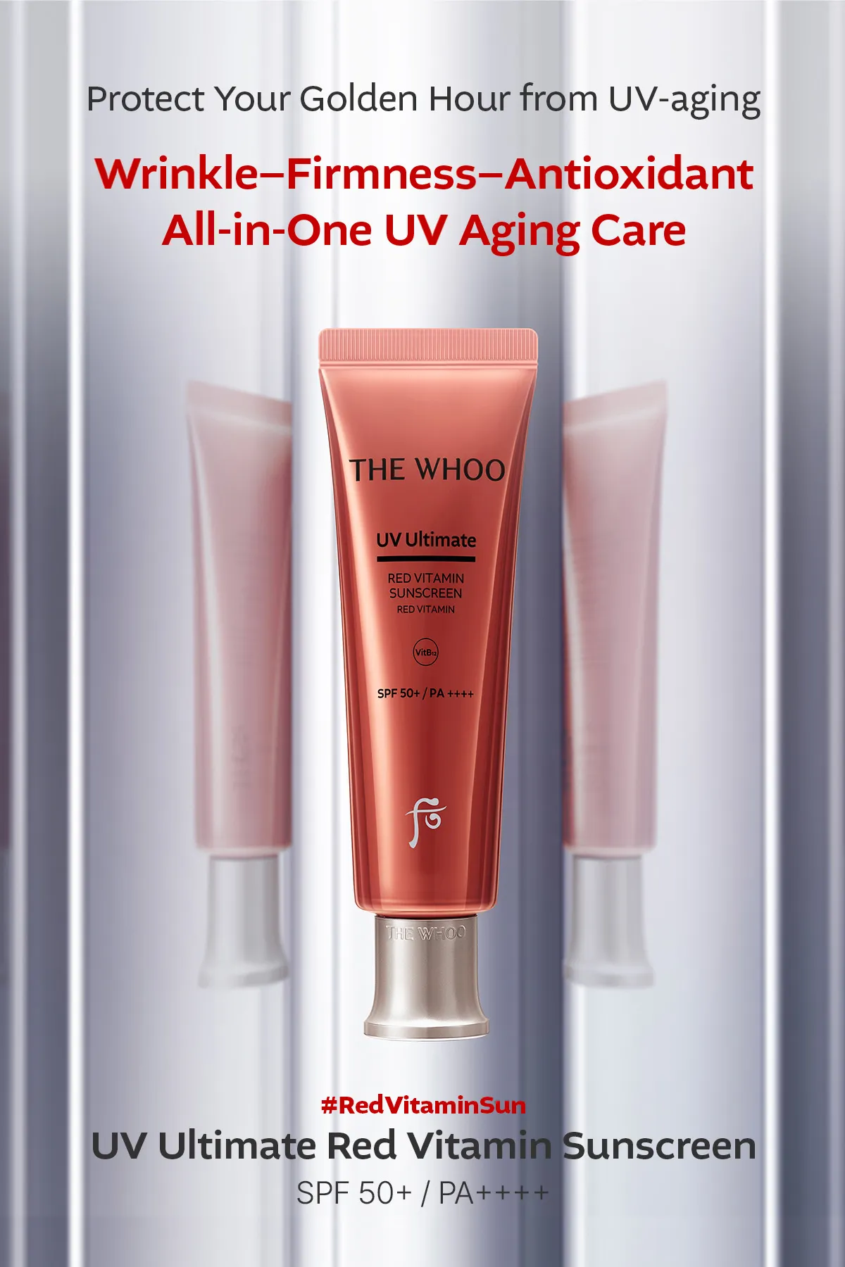 [BESTSELLER] THE WHOO UV Ultimate Red Vitamin Sunscreen | SPF 50+ PA ...
