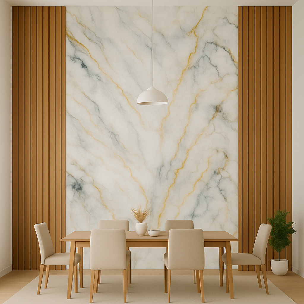 Kakideco Wallpaper Marble dengan Khat Alhamdulillah | Shopee Malaysia