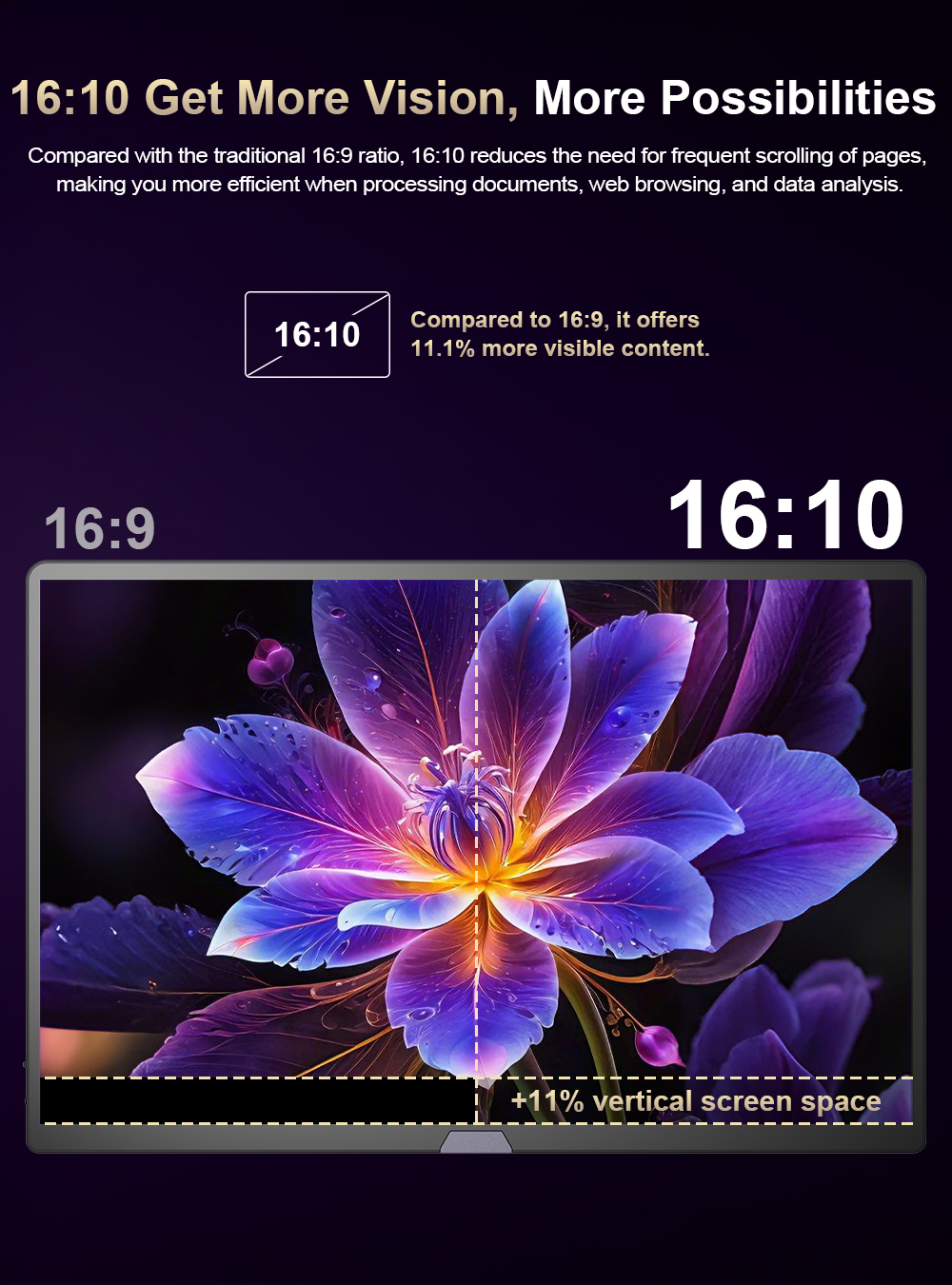UPERFECT OLED 4K UColor O Pure Portable Monitor 15.6 Inch Dislpay ...