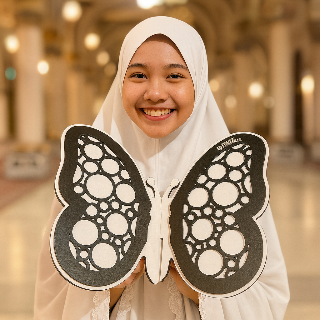 Rehal Butterfly Rehal Rama-Rama Percuma Ukir Nama Free Engrave Gift ...