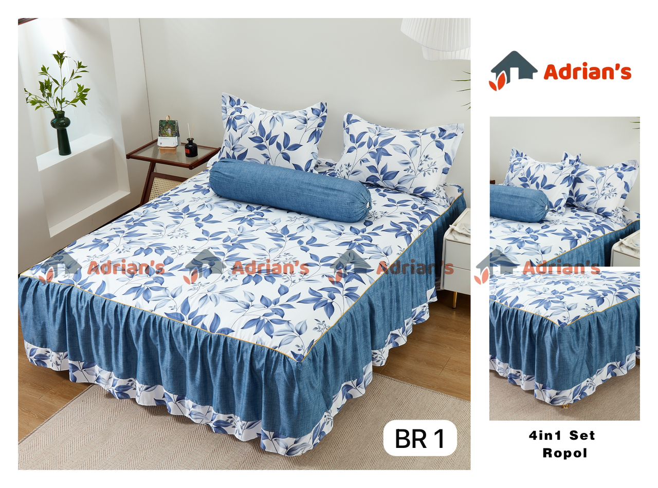 Adrian’s Stok tersedia Cadar 4-in-1 Set Cadar Ropol KING/QUEEN 16inci ...