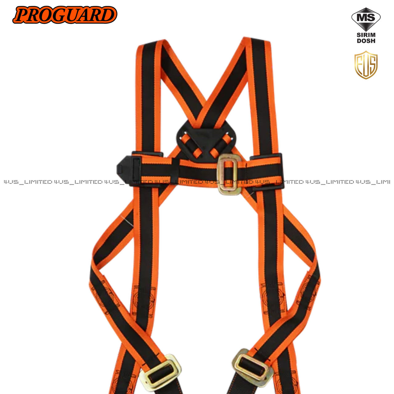 PROGUARD PFP-FBH-108-LITE-SGLY-SET Safety Full Body Harness & Single ...