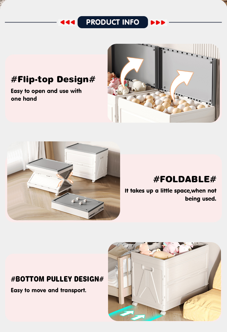 SimHome Large Capacity Kotak Simpan Barang Storage Box Organizer ...