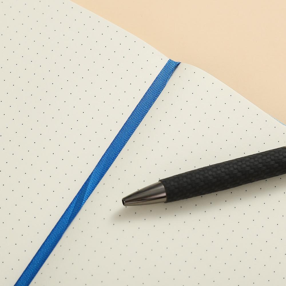 96Sheets A5 Dotted Notebook 80 GSM Ivory Paper Journal Planner Elastic ...
