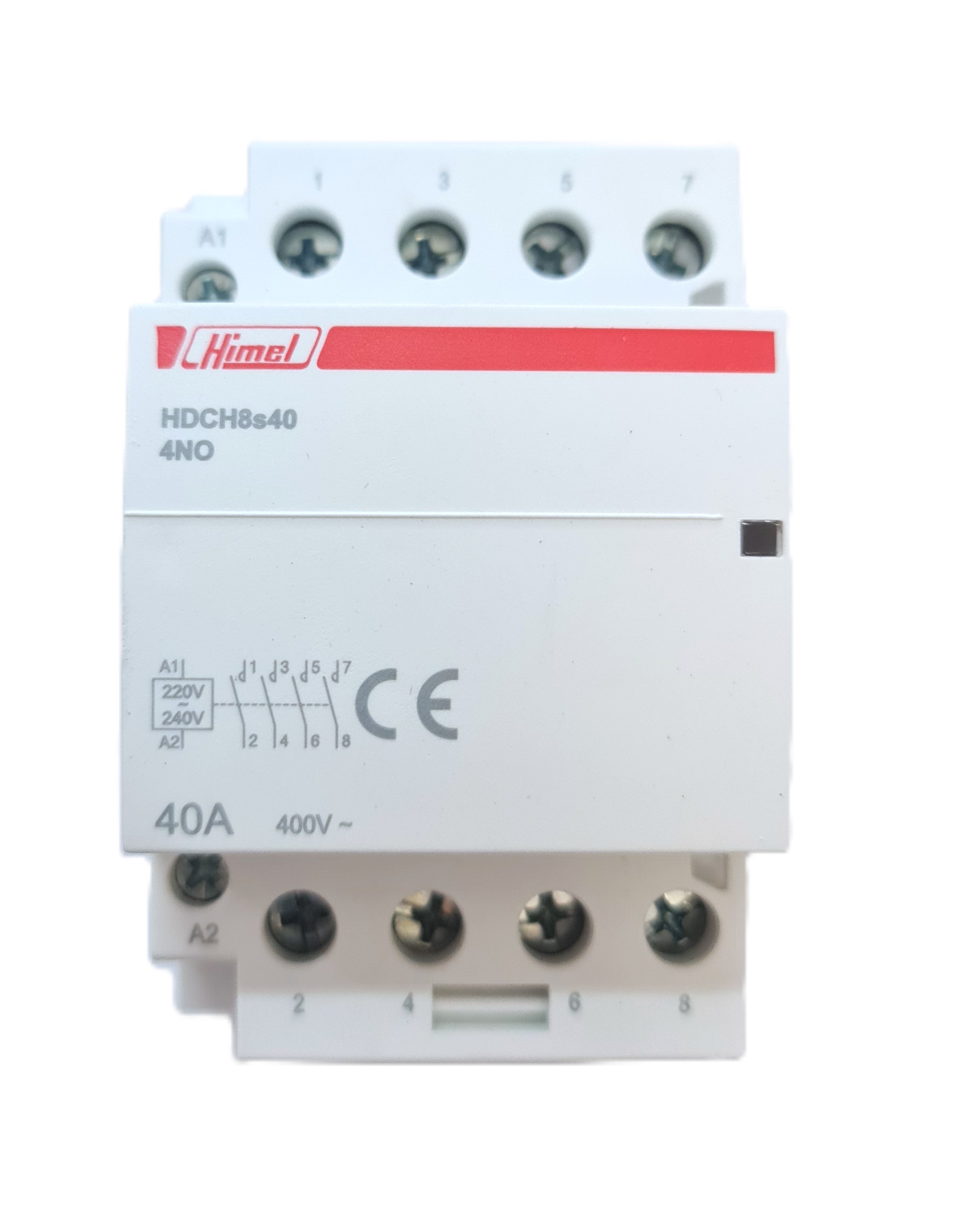 HIMEL CDCH8S Modular Contactor 40A/63A 4P 4NO 240V | Shopee Malaysia