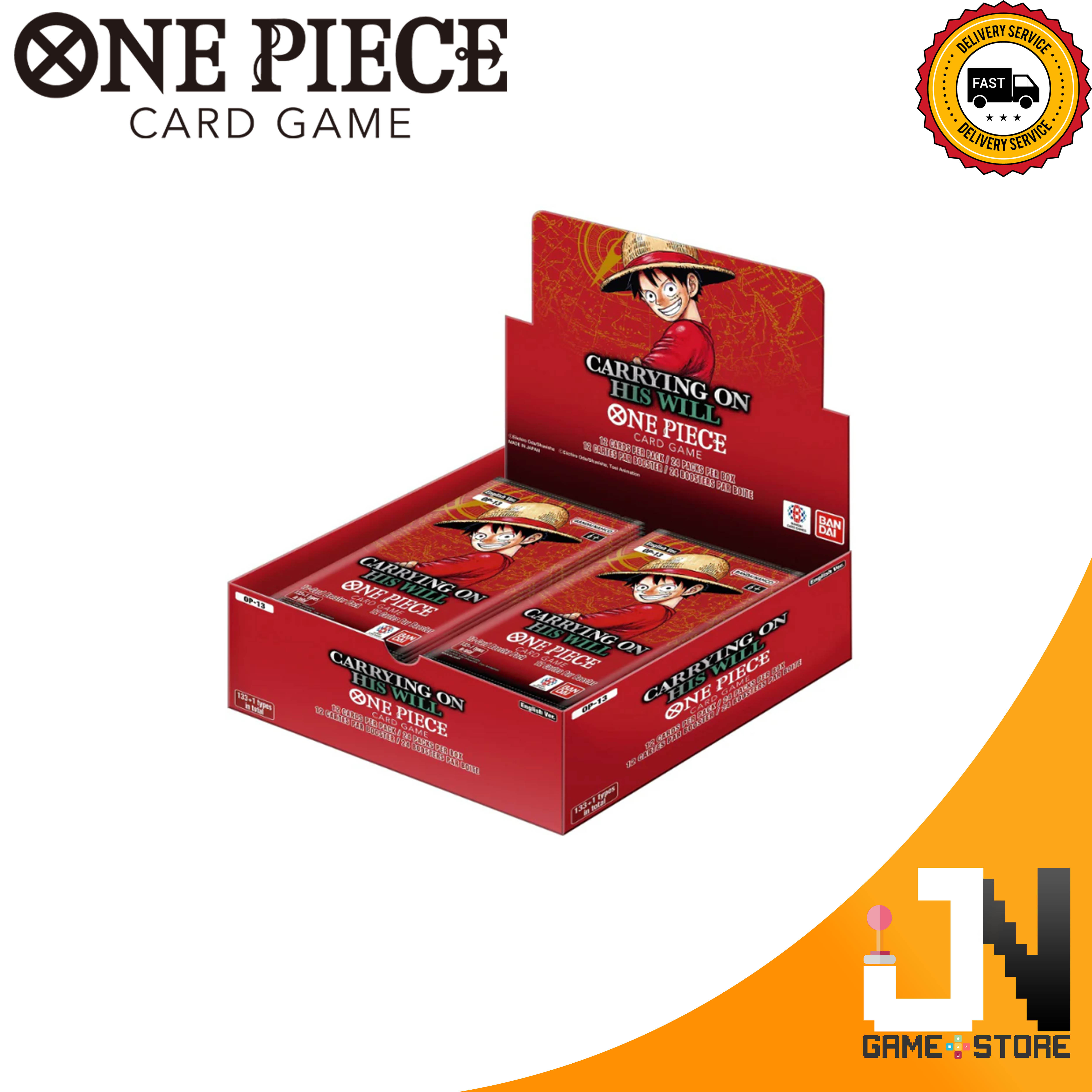 One Piece OP13 Carrying On His Will (24 Bustine) Box ENG – Wonder Club - Foto 11