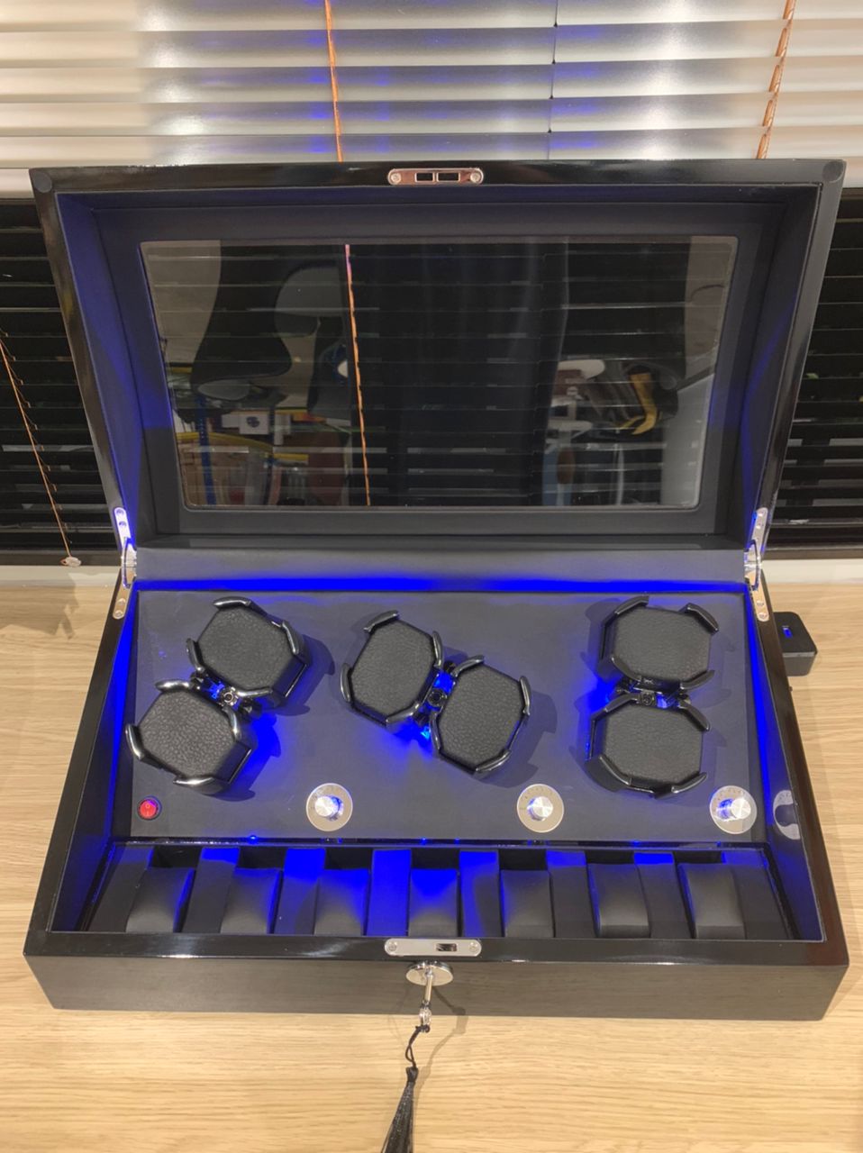 Roll_n_Rotate Watch Winder Watch Shaker Machine Watch Automatic Winding ...