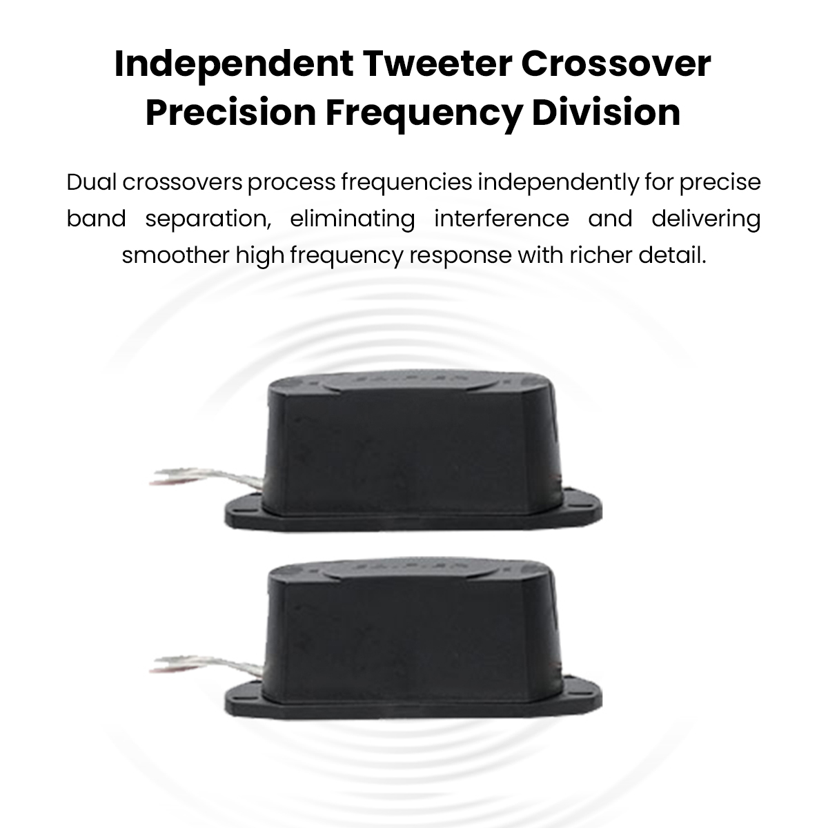 Edifier NS165 Front Car Speaker Silk Dome Tweeter, Crossover & Vented ...