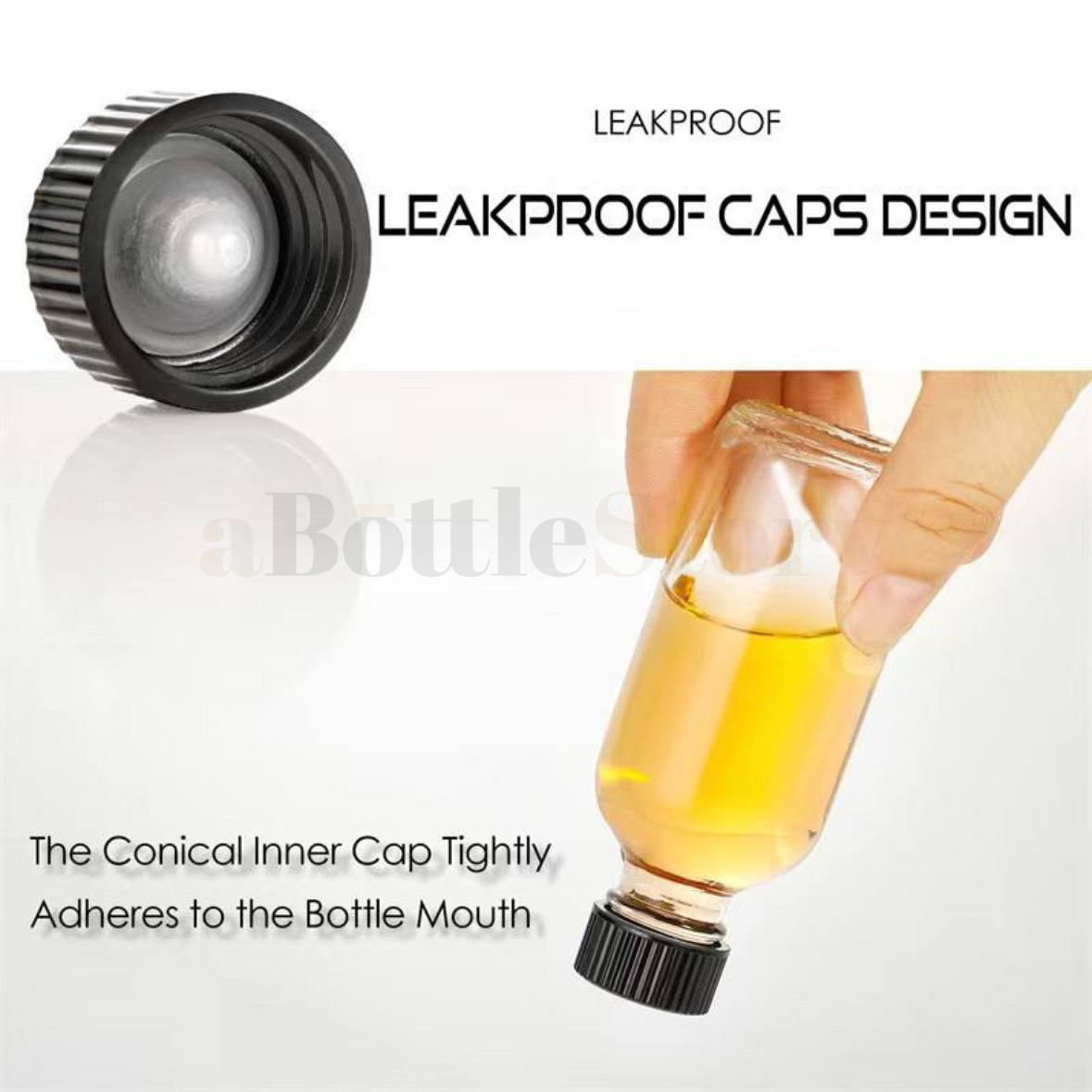 Clear Wellness Booster Storage Boston Bottle/ Botol Kaca Viral ...