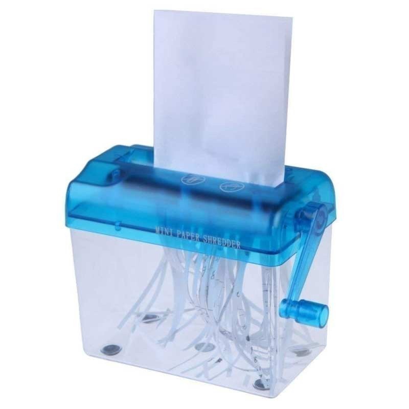 A4 / A6 Paper Shredder Hand Operated Manual shredded Paper Cutter ...