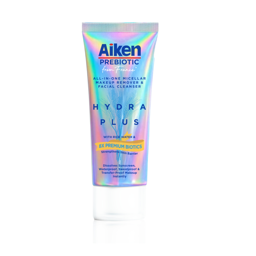 AIKEN Prebiotic All-In-One Micellar Makeup Remover & Facial Cleanser ...