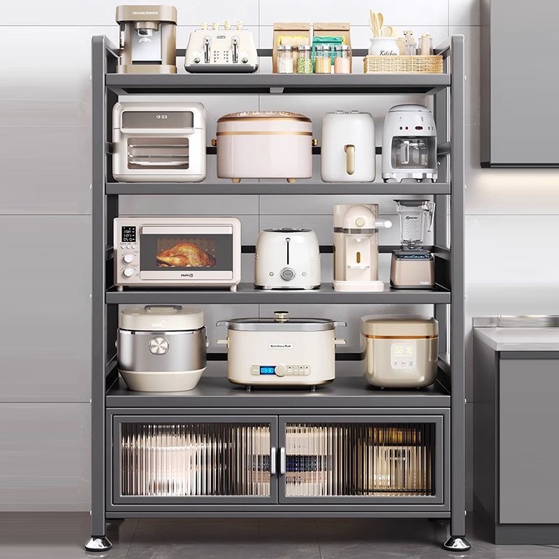 Comfort Haven Furniture Co. Kitchen Rack with Cabinet Multifunctional ...