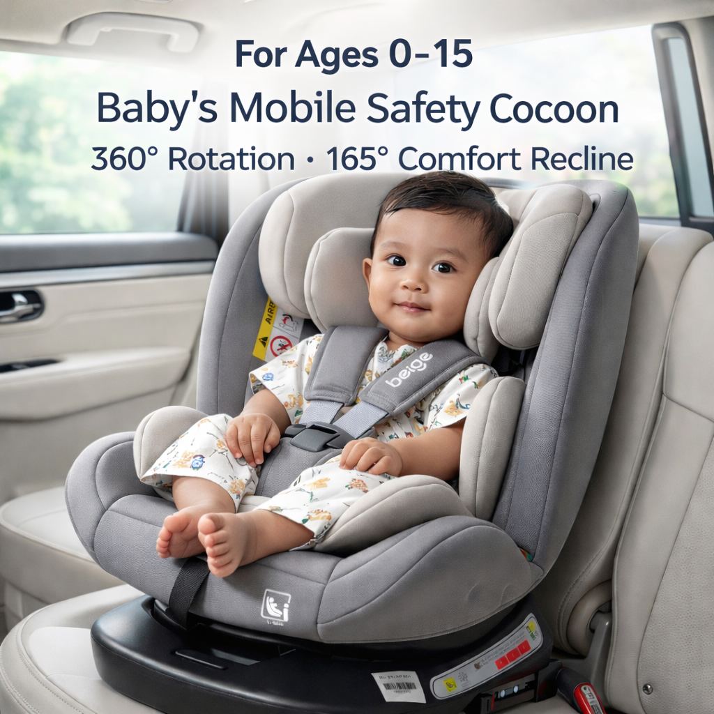 Car seat baby rotation Newborn to 12 Years Old Isofix 360° Rotation ...