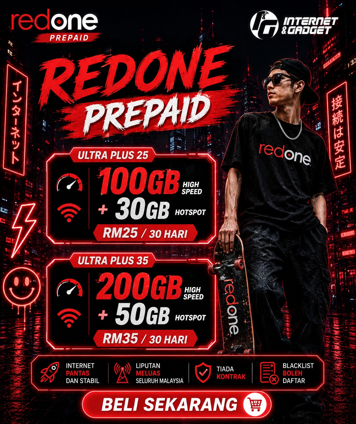 Simkad Prepaid Beone 2025 2026 | Coverage by Maxis & CelcomDigi | Sim ...