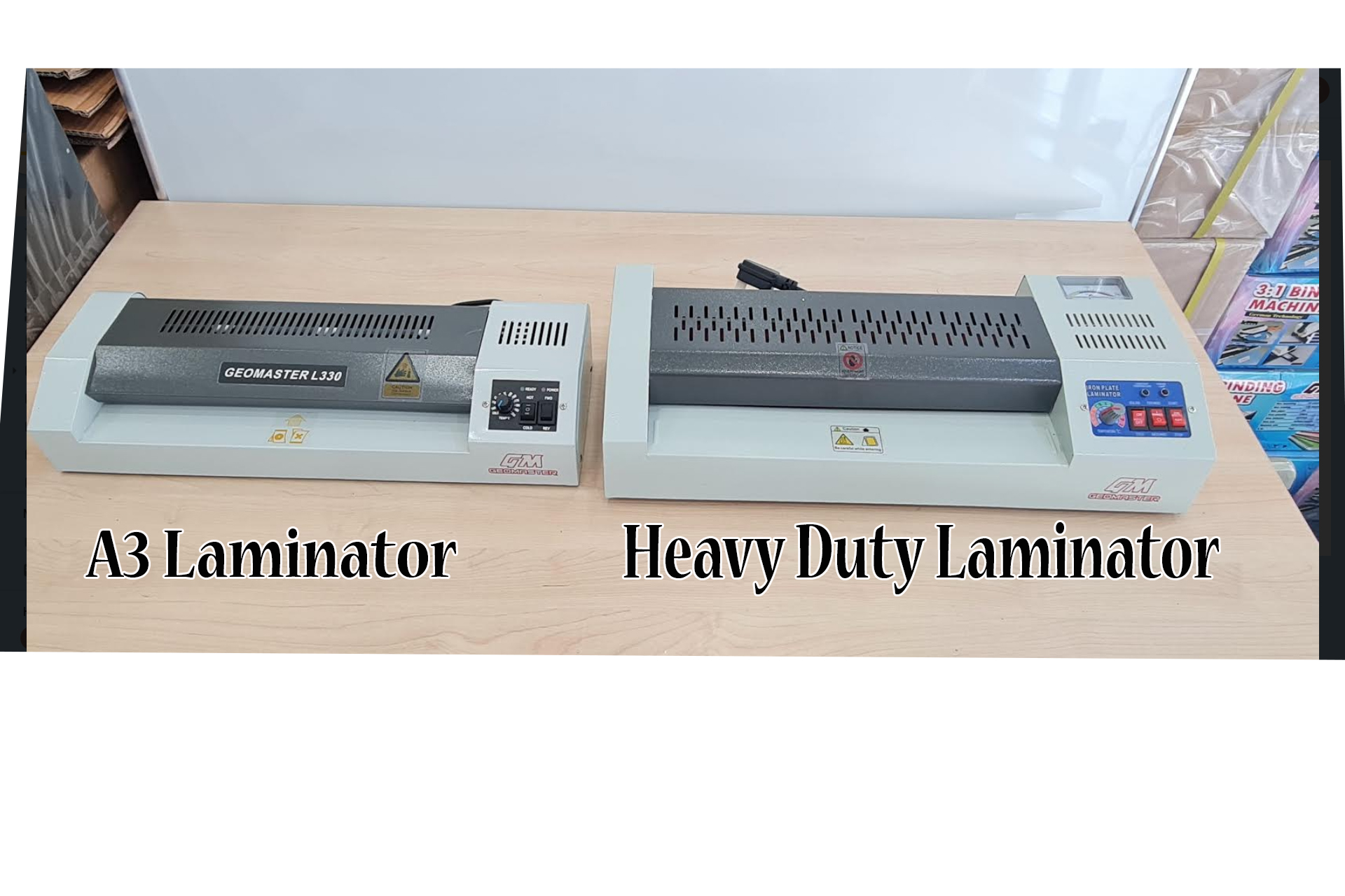 Geomaster A3 A4 Laminator Machine , Laminate Machine , Mesin Laminate ...
