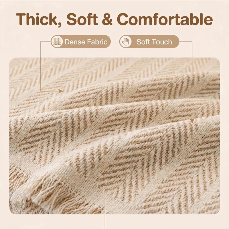 MATELIER Sarung Sofa Anti Cat Scratch Dust-Proof Universal L Shape Sofa ...