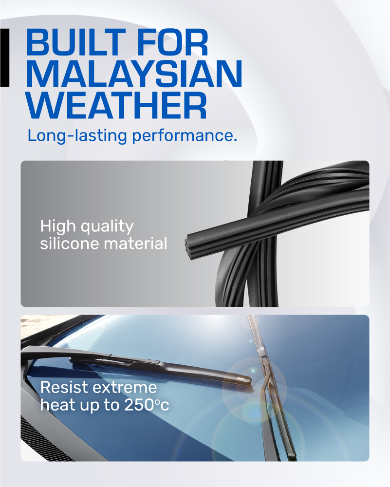 Trapo Hydrophobic Silent Wiper Proton Waja (2000-2011) Water Repelling ...