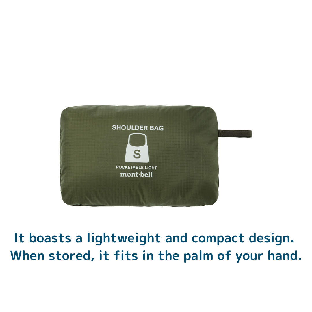 montbell Pocketable Light Shoulder S Crossbody Bag Packable Lightweight ...
