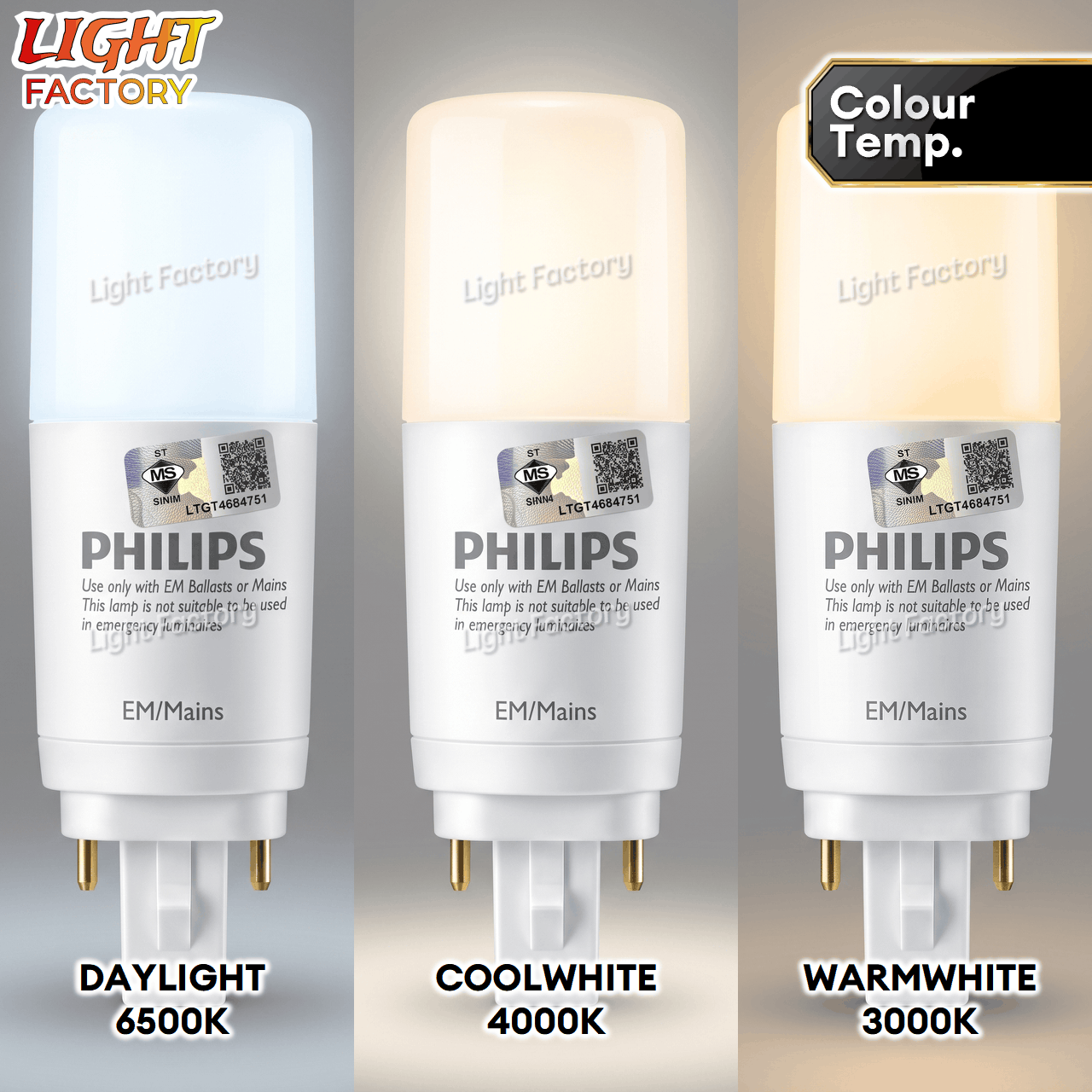 PHILIPS 7.5W 10W PLC LED Stick Bulb G24 PLC LED Bulb | Shopee Malaysia