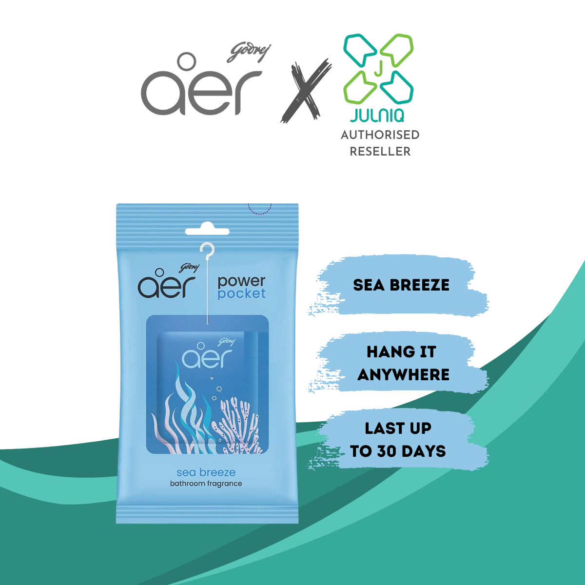 Godrej AER Power Pocket Assorted Hanging Fragrance 10g | Shopee Malaysia