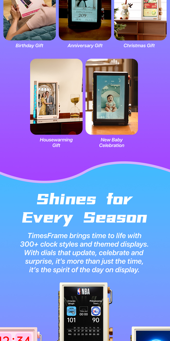 DIVOOM TIMES FRAME Unique Transparent HD Display Smart Frame | Shopee ...